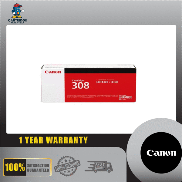 CART 308 / Cartridge 308 / Canon 308 Laserjet Toner Cartridge
