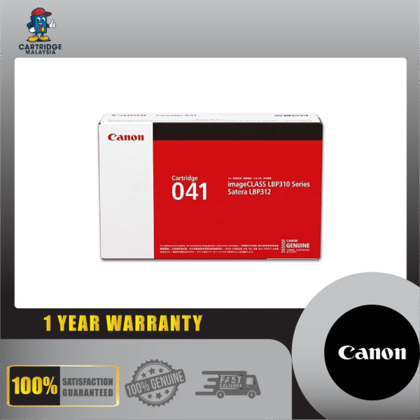 Canon Cartridge 041 CART 041 Original for ImageClass LBP312X LBP312DN I-Synses MF522X MF525X