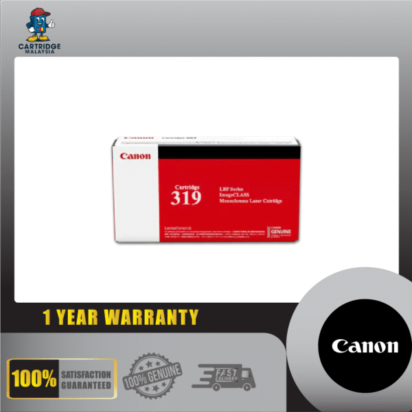 Cart 319 / Cartridge 319 / Canon 319 Laserjet Toner Cartridge