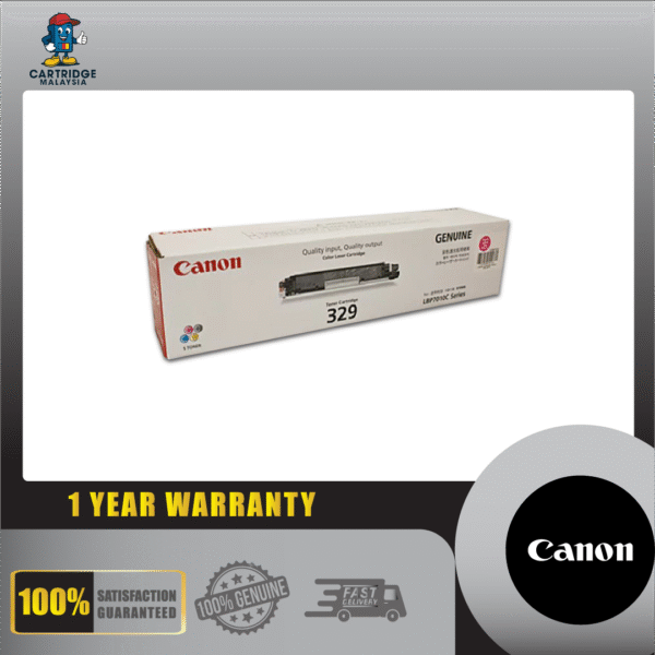 Cart 329 / Canon 329 Magenta Laserjet Toner Cartridge