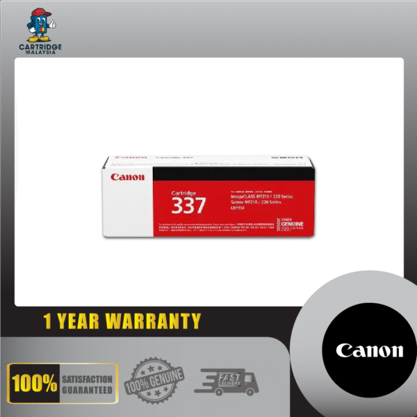 Cart 337 / Cartridge 337 / Canon 337 Laserjet Toner Cartridge