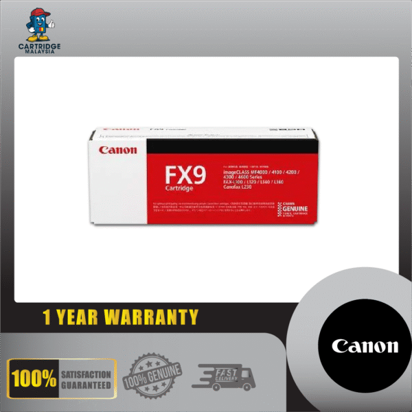 Cart FX9 / Cartridge FX9 / Canon FX9 Laserjet Toner Cartridge