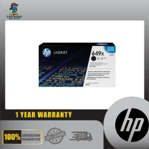 CE260X HP 649X LaserJet CP4525 17K Black Print Cartridge