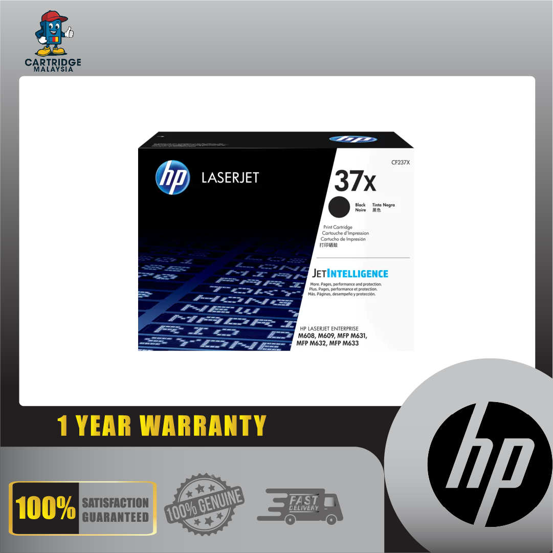 CF237X HP 37X High Yield Black Original LaserJet Toner Cartridge