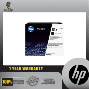 CF281X HP 81X Black LaserJet Toner Cartridge