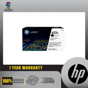 CF320X HP 653X Black LaserJet Toner Cartridge