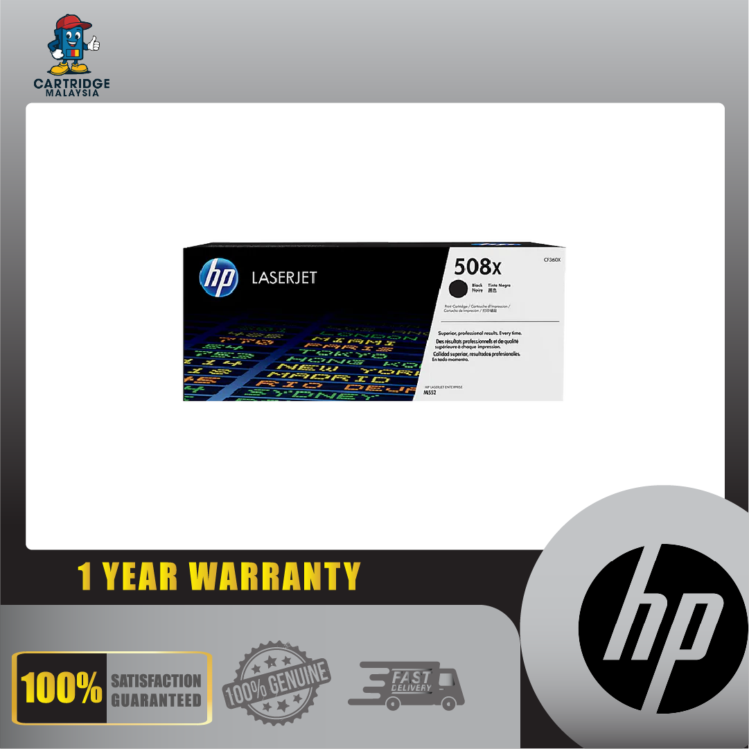 CF360X HP 508X Black LaserJet Toner Cartridge (JetIntelligence)