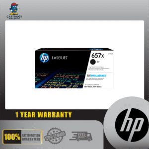 CF470X HP 657X Black Original LaserJet Toner Cartridge