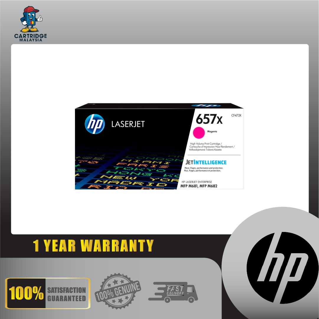 CF473X HP 657X Magenta Original LaserJet Toner Cartridge