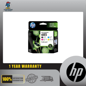F6V35AA HP 685 CMYK Ink Cartridge Combo 4-Pack