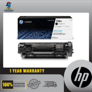 HP 136A Black Original LaserJet Toner Cartridge W1360A