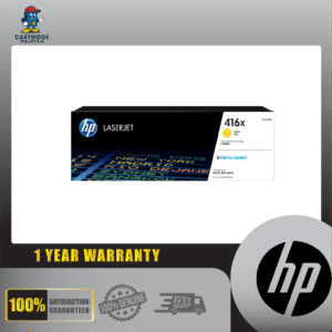 W2042X HP 416X Yellow LaserJet Toner Cartridge